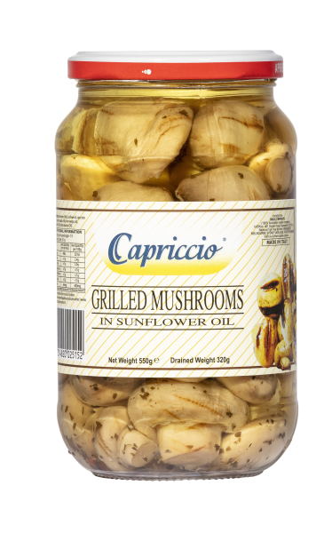 CAPRICCIO Grilled Mushrooms