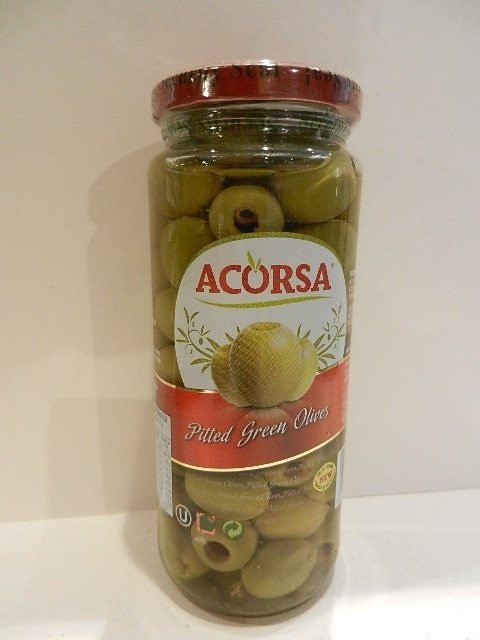 ACORSA Pitted Green Olives
