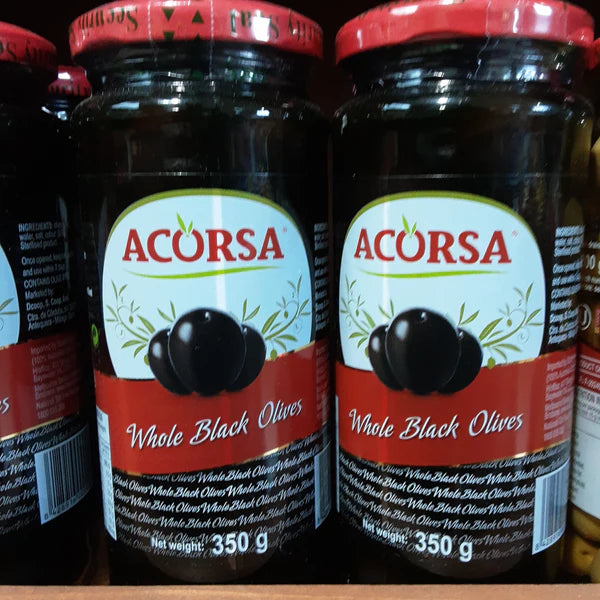 ACORSA Whole Black olives