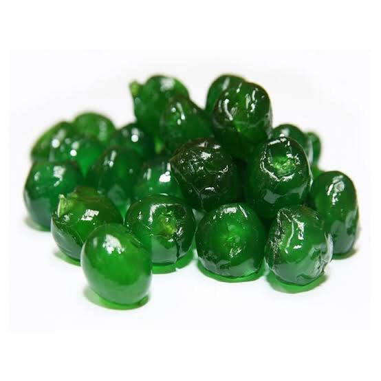 Glacé Green Cherries 250g