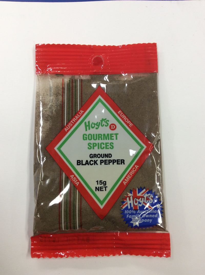 Hoyt's ground black pepper