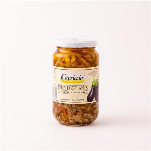 Capriccio Spicy Eggplants 580g