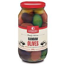 Rainbow Olives - 500g