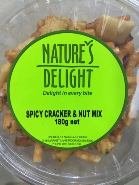 Nature’s Delight Spicy Cracker & Nut Mix