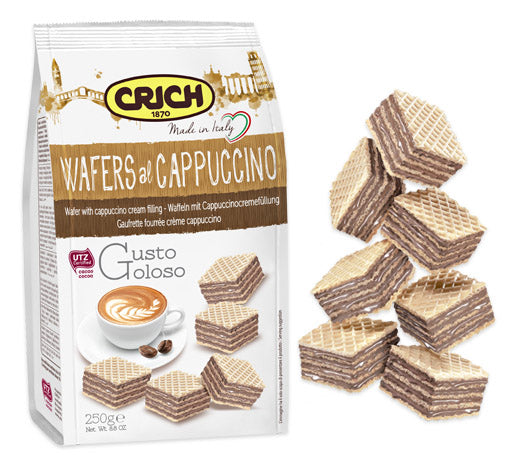 Crich Cappuccino Wafers 250g